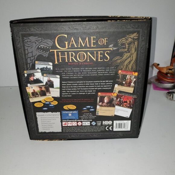 A Game of Thrones Card Game Complete HBO Intrigue Betrayal Power - Picture 8 of 14